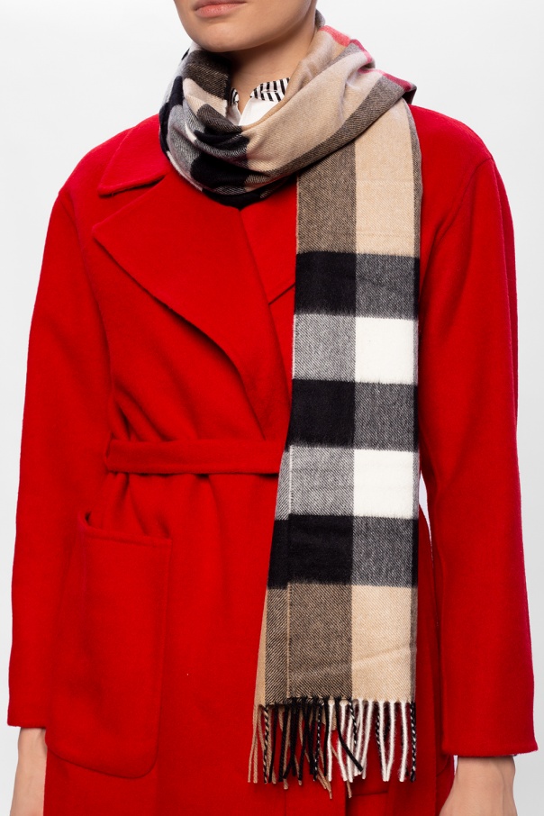 burberry parade red scarf